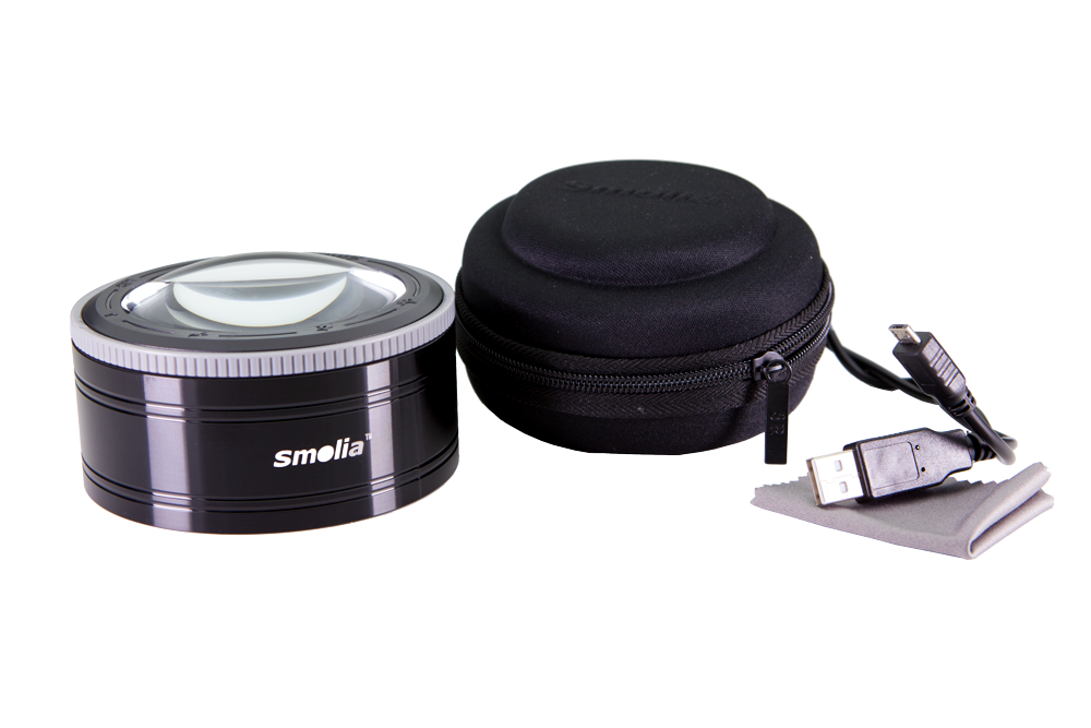 Smolia LED magnifying glass, model RCC