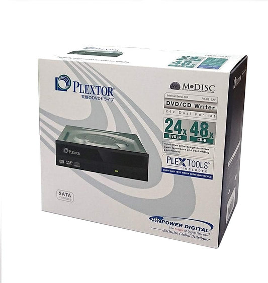 Plextor PX-891SAF DVD/RW-Recorder, 24x, SATA, Dual Layer, Retail Box