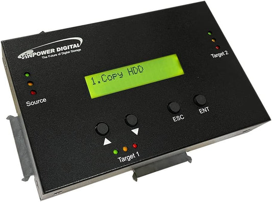 VinpowerDigital HDDMINIDUP-2, tragbare Kopierstation für HDD/SSD, standalone