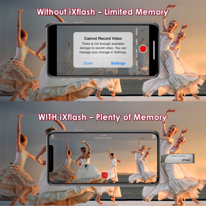 iXflash: USB/Lightning Speicherstick bis 1 TB