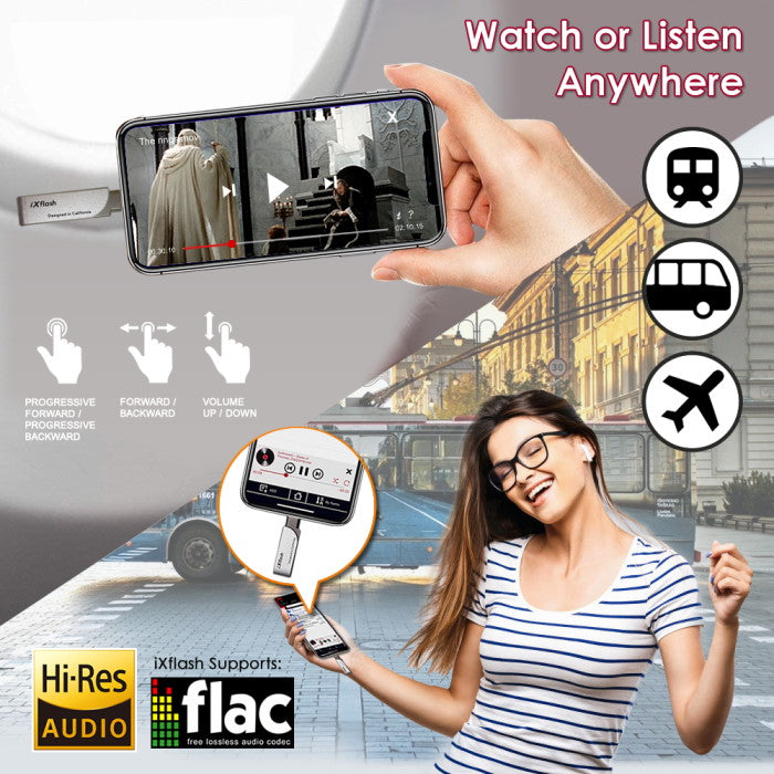 iXflash: USB/Lightning Speicherstick bis 1 TB