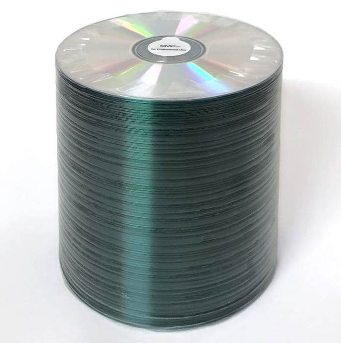 CMC CD-R, 700MB, 48x, shiny silver, lacquer, 100 disc shrink