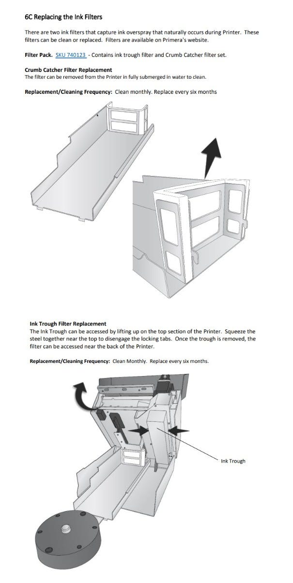 Primera 0740123 filter maintenance kit for eddie