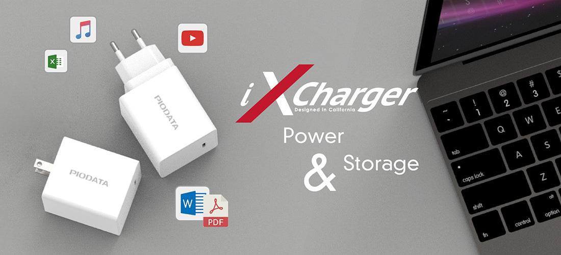 iXcharger: Universal Netzteil mit automatischer Datensicherung bis 1 TB für iPhone & iPad