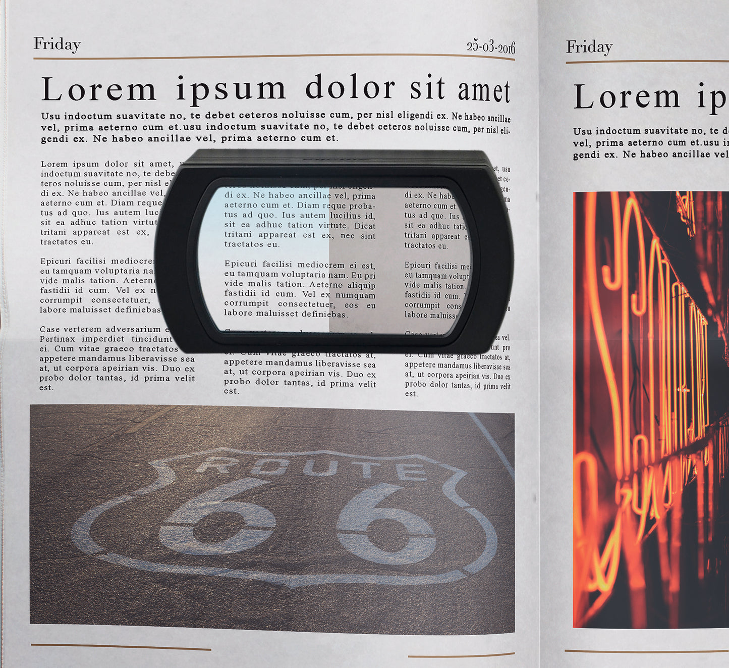 smolia LED Lupe, Modell wide - L / - LC