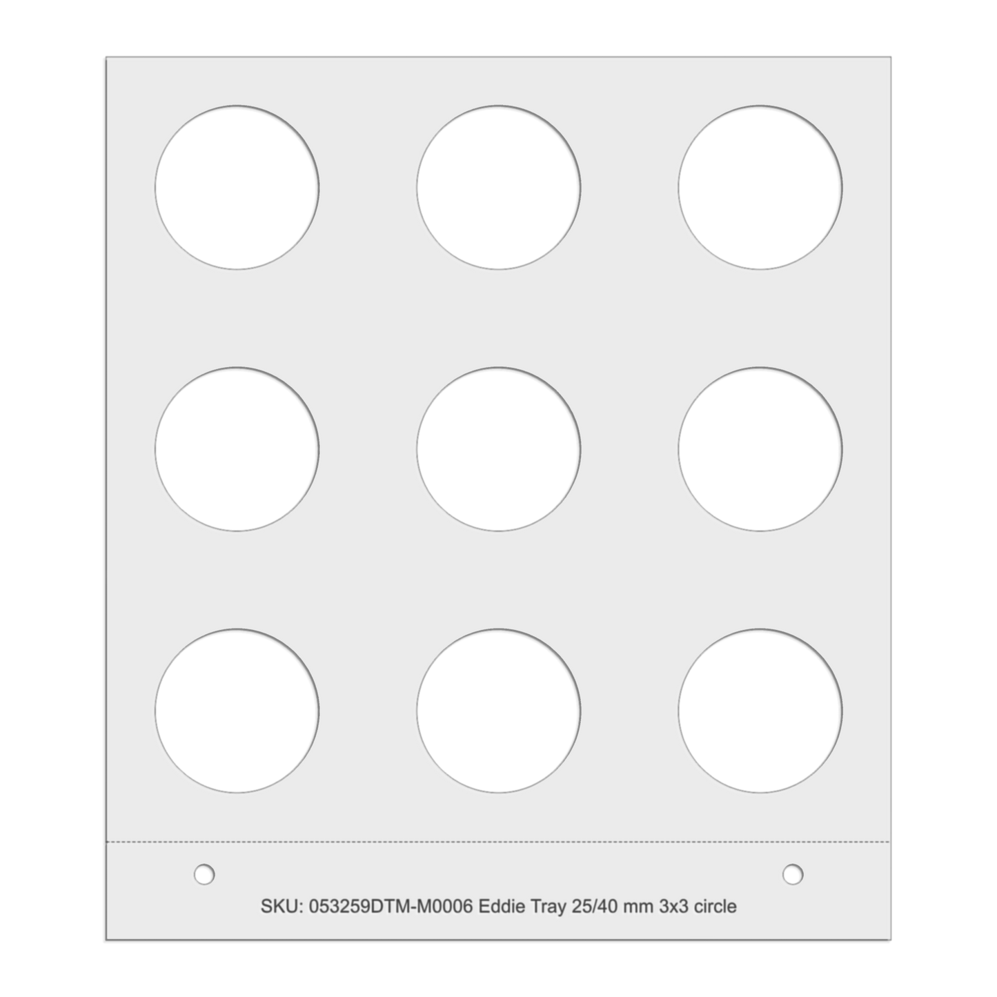 DTM Eddie Manual Tray M0006