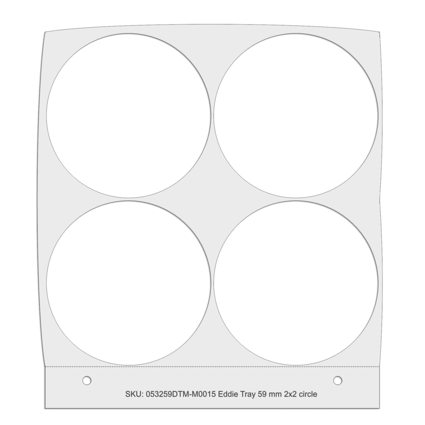 DTM Eddie Manual Tray M0015