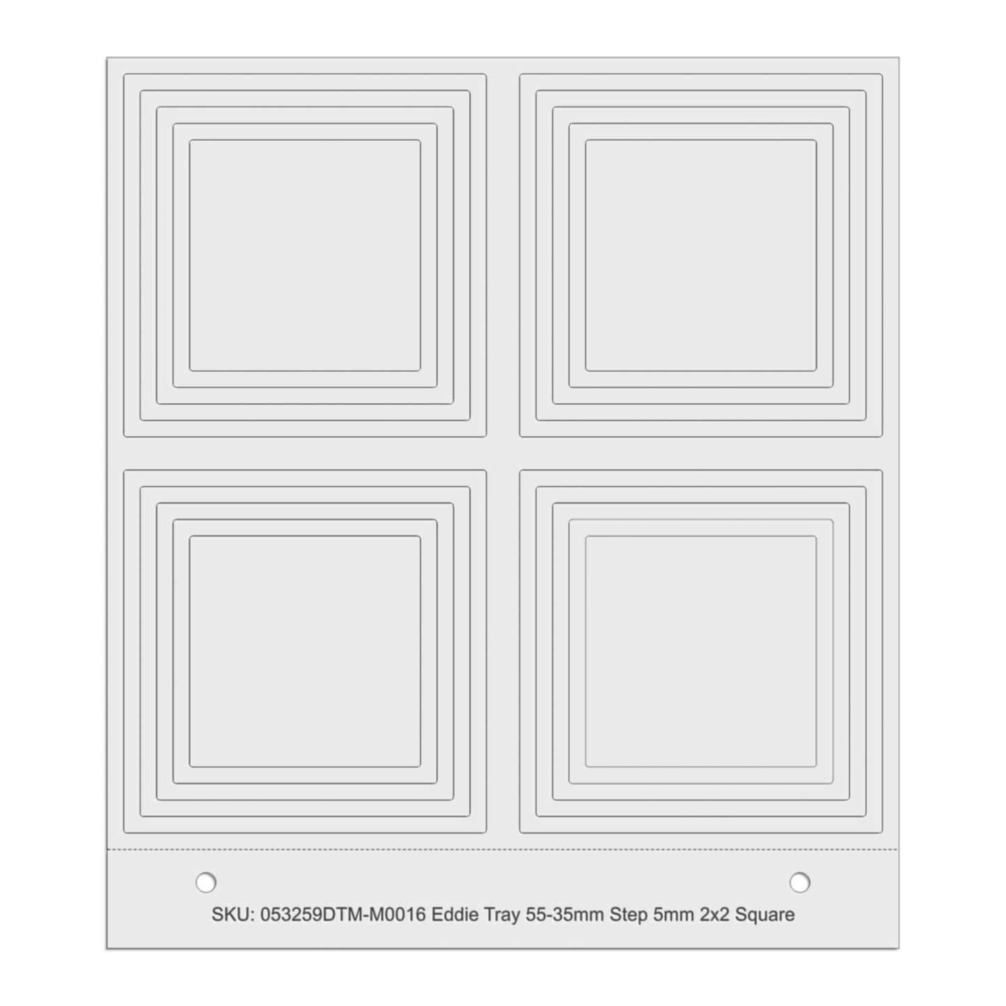 DTM Eddie Manual Tray M0016