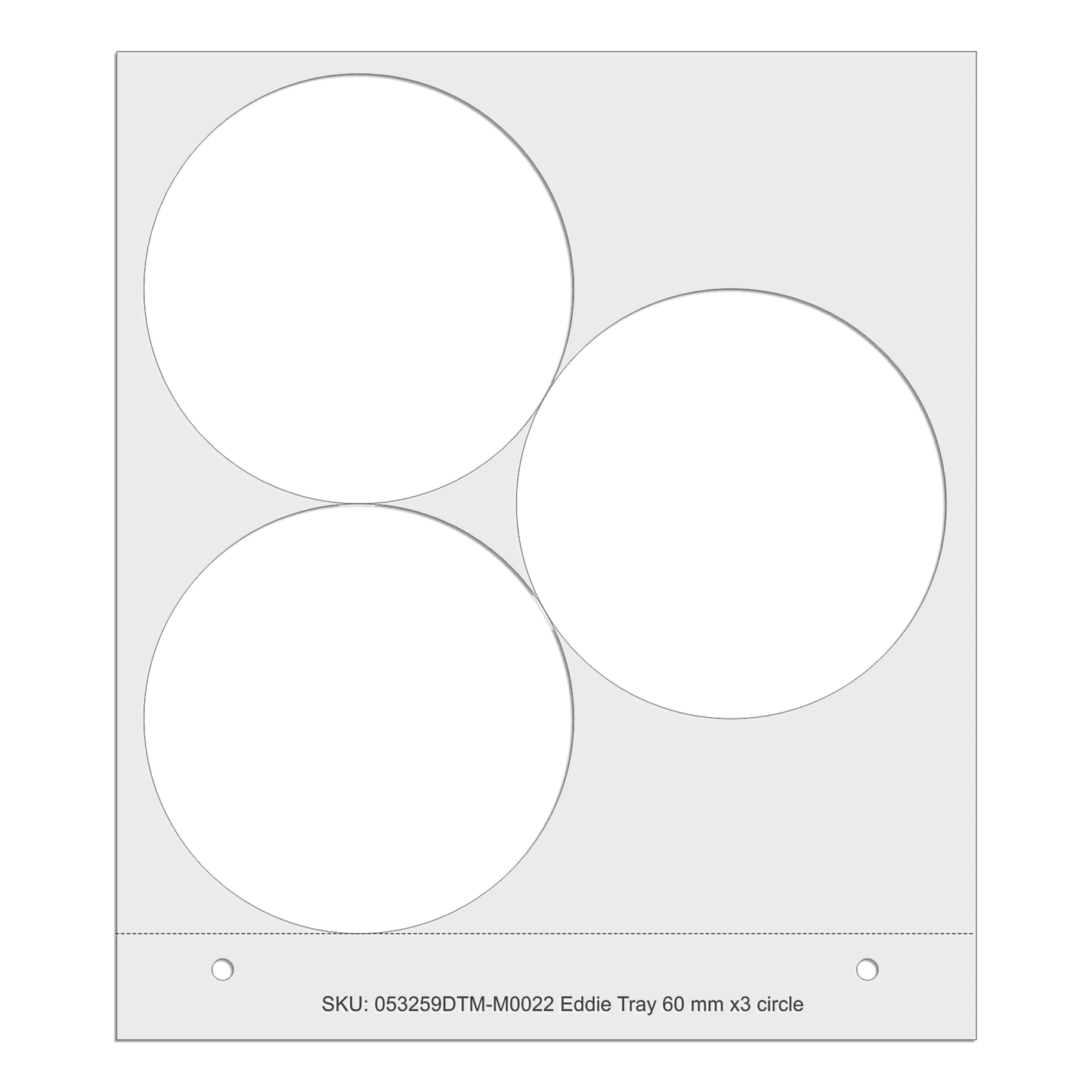 DTM Eddie Manual Tray M0022