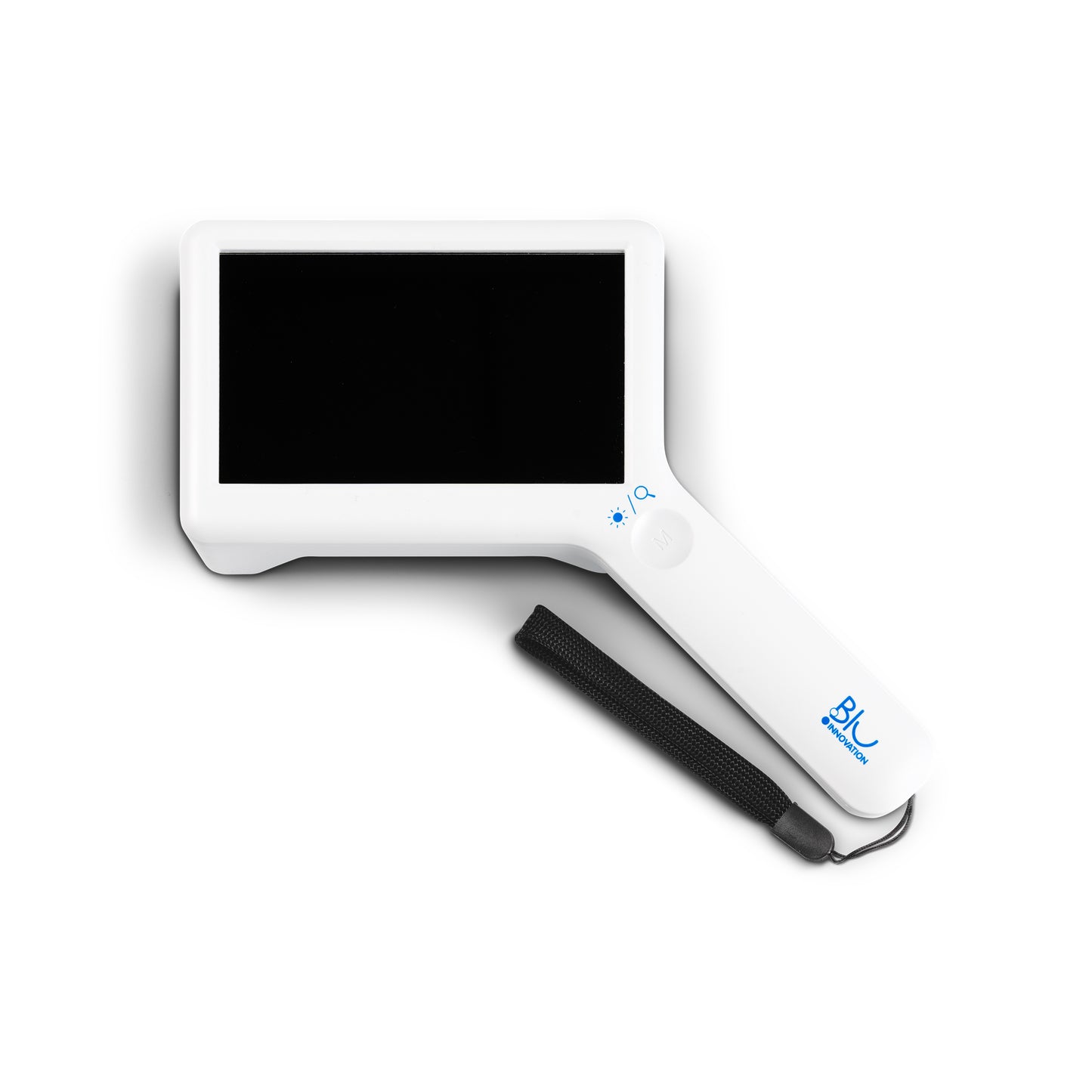 digital pocket magnifier, 4" display, up to 10x magnification, with LED, rechargeable