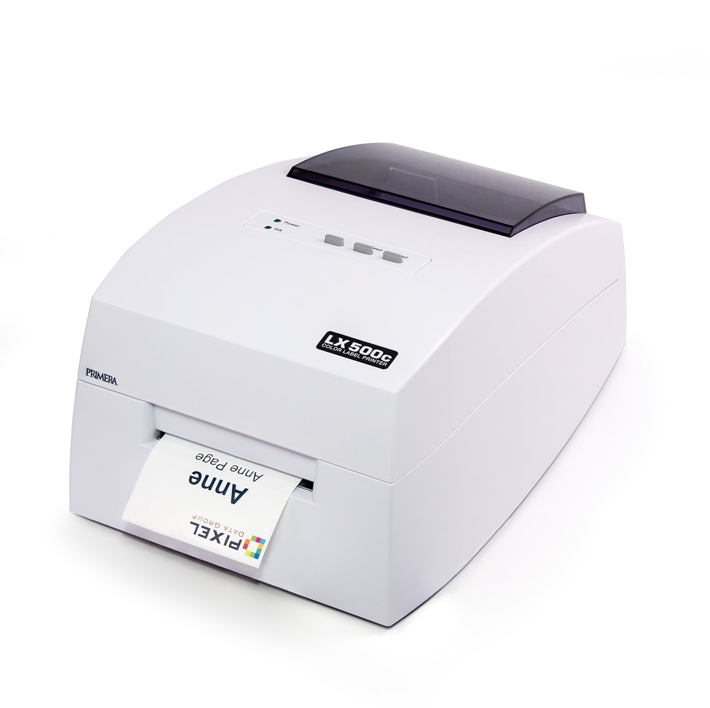 LX500ec colour label printer, 074276