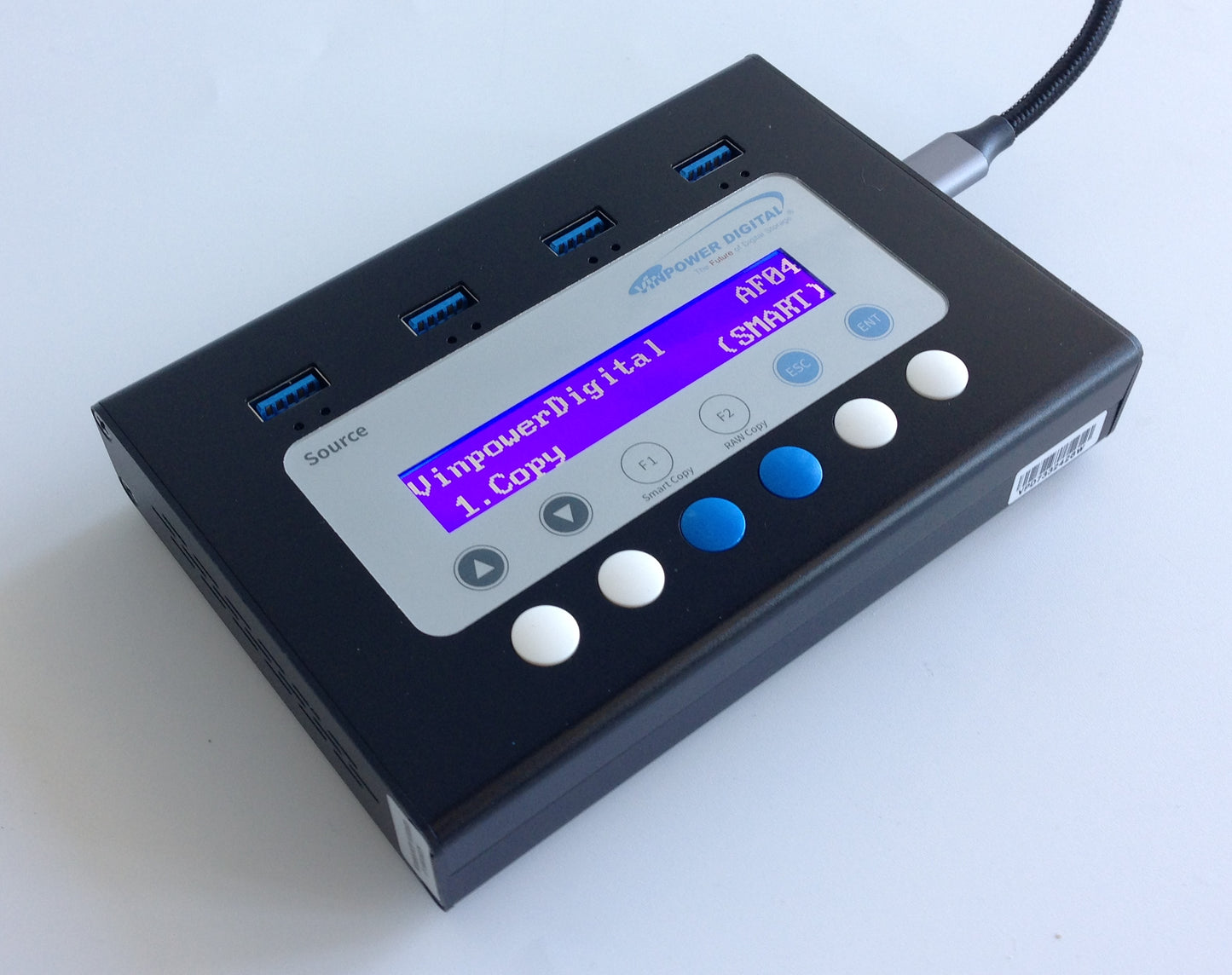 VinpowerDigital USBMINIDUP-3, tragbare Kopierstation für USB sticks und externe SSD