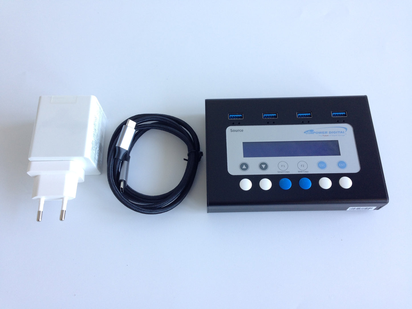 VinpowerDigital USBMINIDUP-3, tragbare Kopierstation für USB sticks und externe SSD