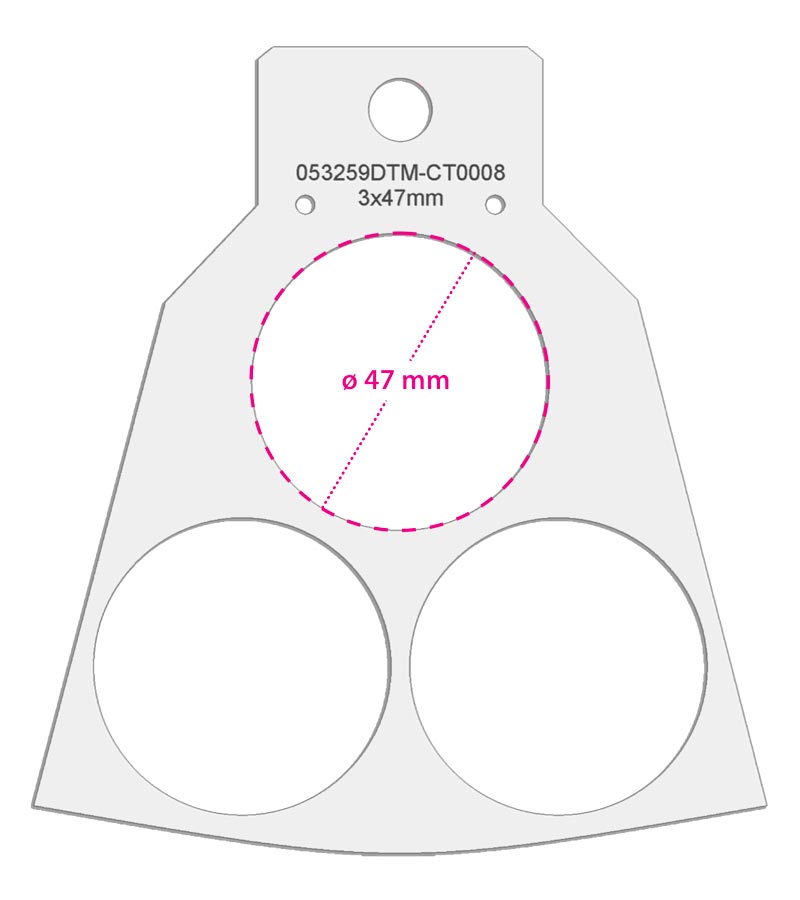 DTM Eddie Carousel Tray CT0008