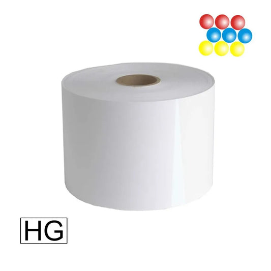 Laminate, 125 mm x 500 m, glossy, for DTM LF140e